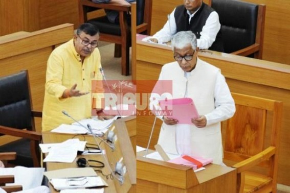 Uproar in Tripura Assembly with Santanu Murder case : Ratan Lal Nath, Manik Sarkar face to face, debates continue on Denial of CBI probe in Santanu murder case by CPI-M Govt Uproar in Tripura Assembly with Santanu Murder case : Ratan Lal Nath, Manik Sarkar face to face, debates continue on Denial of CBI probe in Santanu murder case by CPI-M Govt